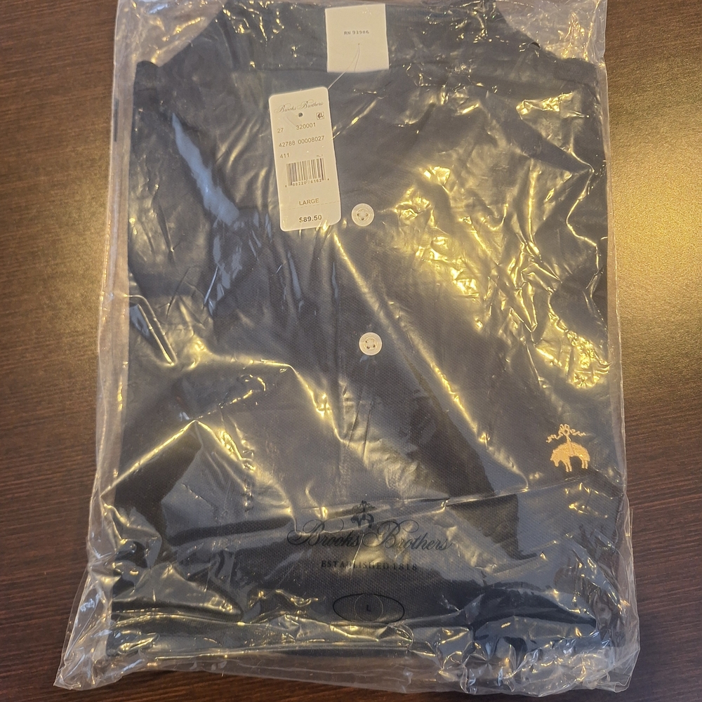 Brooks Brothers Navy Polo Shirt
